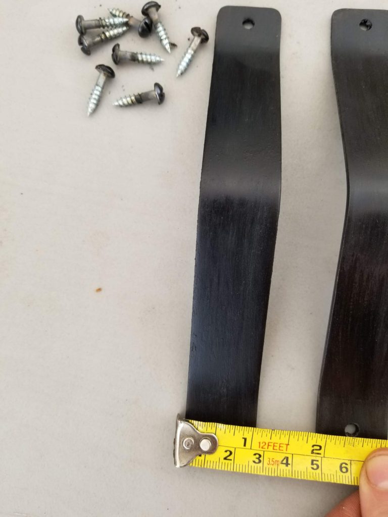 1 inch wide drawer pull