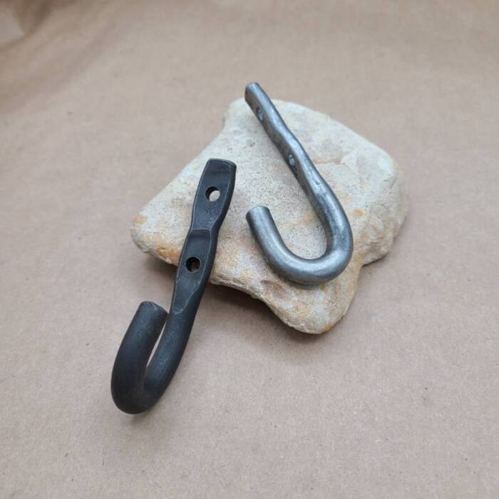 Hand Forged Curtain Rod / Tapestry Bracket - Image 2