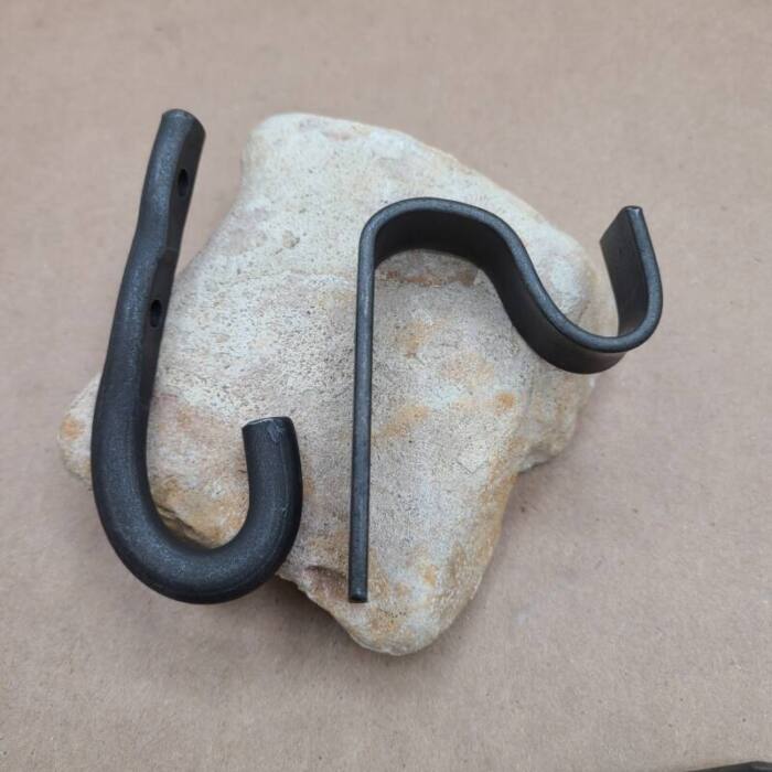 Hand Forged Curtain Rod / Tapestry Bracket