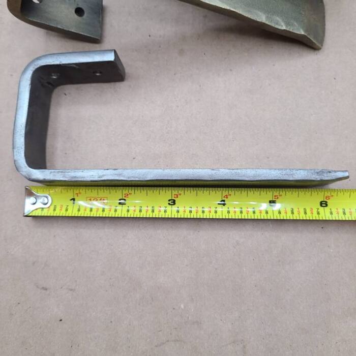 Modern Industrial Toilet Paper Holder / Hand Towel Bar - Image 3